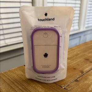 Touchland Purple Silicone Mist Case